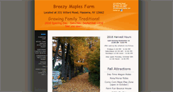 Desktop Screenshot of breezymaples.com